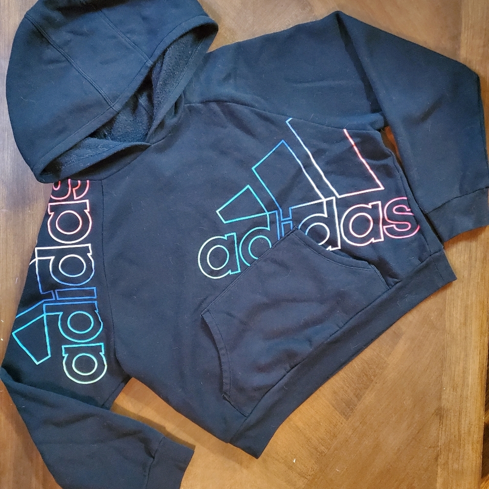 Adidas cropped hoodie